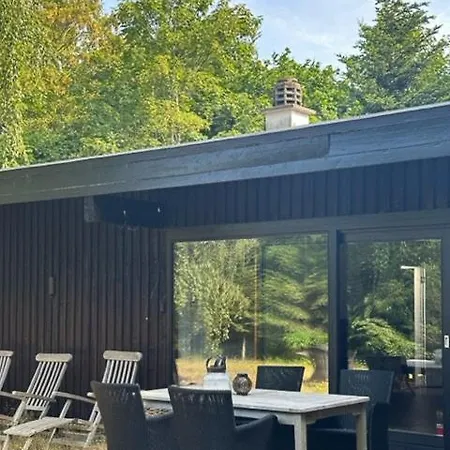 Atmosphere In Forest-clad Setting At Feriehus Rageleje